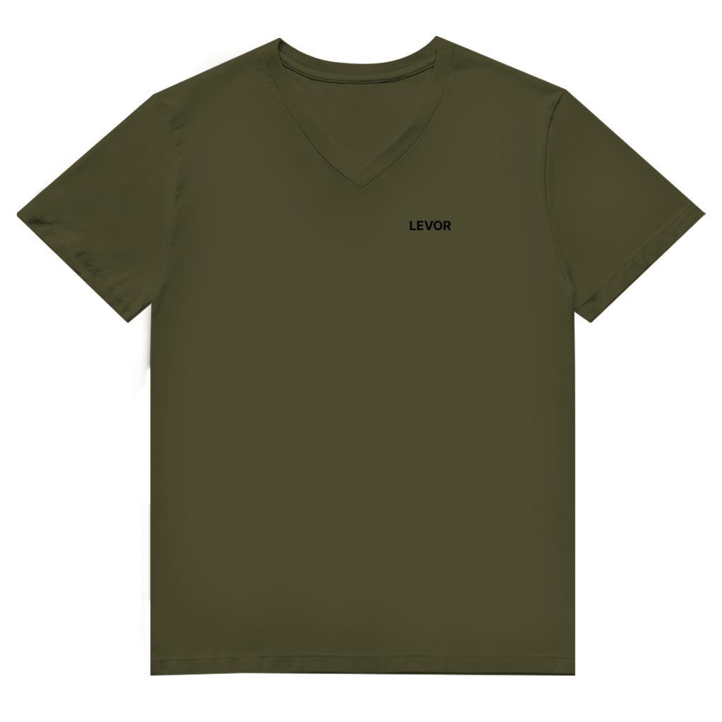 Herren V-Neck T-Shirt LEVOR