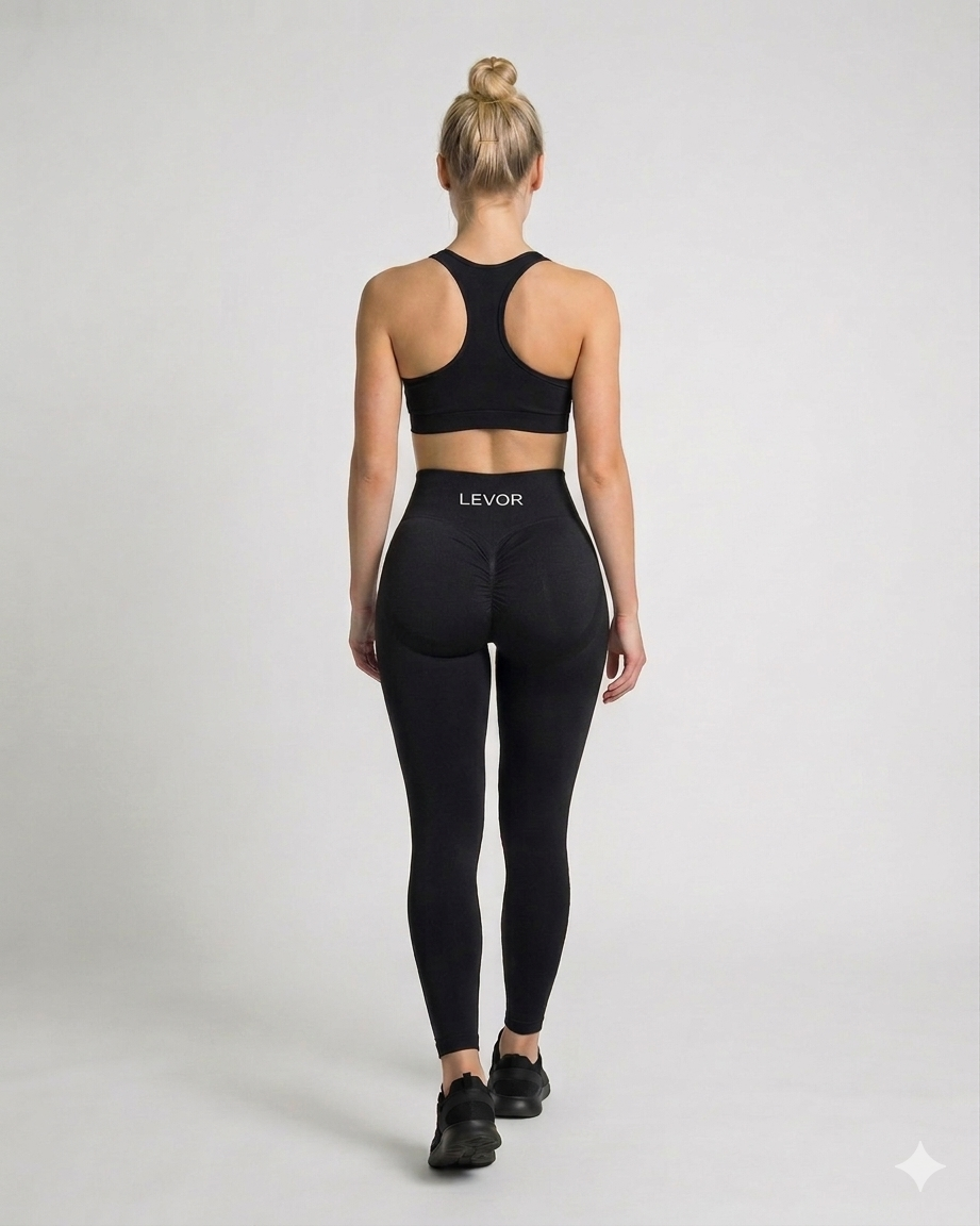 Lange Scrunch Leggings LEVOR